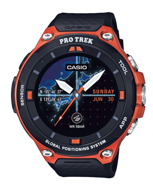 腕時計(デジタル)CASIO  PROTREK プロトレック  WSD-F10 RG