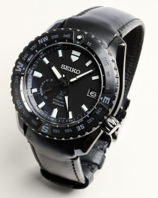 SEIKO セイコー 時計 SBDB023 PROSPEX プロスペックス LX line スプリングドライブ 純チタン 自動巻 腕時計 ウォッチ ブラック系